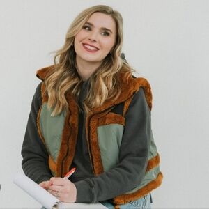 NWT Free People Juniper Berry Vest Size XS